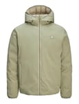 JACK & JONES Jprblubrook Veste réversible matelassée, Overland Trek, XS Homme