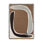 ferm LIVING Pose Tapestry plaid 120x170 cm Coffee