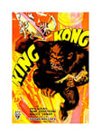 Wee Blue Coo Film Movie Vintage Ad King Kong Monster Horror Wall Art Print