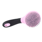 Mane And Tail Brush Detangler Long Bristle Horse Hair Leather Cleaning Brush