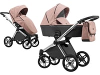 Lonex Emotion XT08 2-in-1 -yhdistelmävaunut, Pink