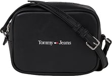 Tommy Hilfiger Sac Bandoulière Femme TJW Camera Bag Petit Modèle, Noir (Black), Taille Unique