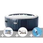 Spa gonflable - INTEX - Purespa Blue Navy - 4 places - Bulles