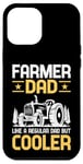 Coque pour iPhone 15 Pro Max Drôle Farmer Dad Farm Daddy Daddy Dada Cadeau de fête des pères pour homme