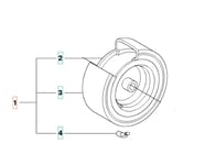 Hjul R111B, R111B5, R112C, R112C5, R112iC