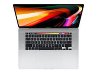 Non communiqué Apple MacBook Pro with Touch Bar - Core i7 2.6 GHz macOS Catalina 10.15 16 Go RAM 512 SSD 16" IPS 3072 x 1920 @ 60 Hz Radeon 5300M / UHD Graphics 630 Wi-Fi 5, Bluetooth argent clavier : Suisse CTO