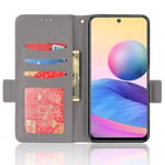 Xiaomi Redmi Note 10 5g kotelo Lompakko Design Magneettinen Sulje Kansi Kickstand korttipaikat