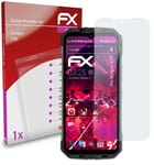 atFoliX Glass Protective Film for Doogee V30 Glass Protector 9H Hybrid-Glass