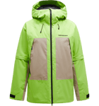 Peak Performance M Edge Insulated Jacket Lumilautailuvaatteet STAND OUT GREEN