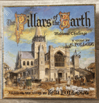 The Pillars Of The Earth: Medieval Challenge Board Game Ken Follett New Sealed