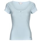 T-shirt Guess  SS KARLEE JEWEL BTN HENLEY