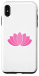 Coque pour iPhone XS Max Lotus de couleur rose