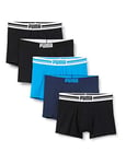 Puma Boxer sous-vêtement, Bleu/Noir, XL (Lot de 5) Homme