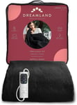 Dreamland Relaxwell Intelliheat+ 5 Minute Fast Heat Luxury Teal Blue Heated...