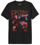 A Nightmare On Elm Street Men's Menimamts021 T-Shirt, Black, 3XL