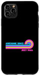 Coque pour iPhone 11 Pro Max Awesome Since July 1946