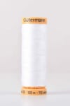 Gutermann Natural Cotton Thread 100m: 5709 (white)