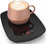 Mug Warmer-Coffee Warmer Auto Shut off for Office home Desk Use, 25 watt Electric Beverage Warmer With 3 Temperature Settings 131℉ 149℉ to 167℉,Plate For Coffe Cocoa Tea Water Milk(Not include cup)