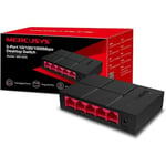 5-portars Gigabit Ethernet-switch - Mercusys MS105G - Auto-Negotiation, Auto-MDI/MDIX