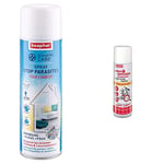 BEAPHAR – DIMETHICARE – Spray Stop parasites pour l’Habitat – 400 ML & Spray & Diffuseur Automatique Insecticide Habitat – Tue Les Insectes Volants, rampants, Les œufs et Larves – 250 ML