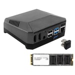 For  4  .2 Aluminum Case SATA SSD to USB 3.0 Adapter Built-in Cooling1185