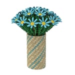 SEREIN Flower Vase Bricks Set with Flower, 1852Pcs Creator Vase Model Building Blocks DIY Furniture Decoration, Compatible with Lego 10280 Flower Bouquet