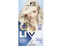 Schwarzkopf Live Intense Bleach Hårljusmedel 00A Absolute Platinum