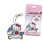 Hello Kitty nyckelring-diamantpärlor