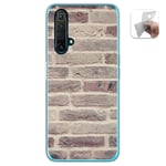 Housse En Gel TPU Pour Realme X3 SUPERZOOM / X50 5G Design Brique 01 Dessins