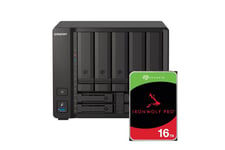 Bundle SEAGATE 5x 16TB + QNAP TS-X