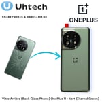 Vitre Arrière (Back Glass Phone) OnePlus 11 - Vert (Eternal Green)