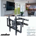 Heavy Duty Full Motion Swivel Arm Wall Mount TV Bracket 32 42 48 50 55 Load 45KG