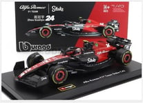 Burago BU38086-ZH Alfa Romeo - F1 C43 Team Stake N 24 Season 2023 Guanyu Zhou -