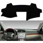 LINGJIE Respirant Tableau De Bord De Voiture Dash Couverture Mat, pour Pad Toyota Camry XV40 2006 2007 2008 2009 2010 2011, Le Tableau De Bord De Voiture Étanche À La Lumière