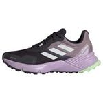 adidas Femme Terrex Soulstride R.rdy Basket, Noyau Noir Argent métallisé Noir, 44 EU