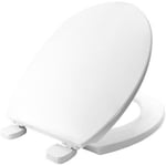 Bemis 7210 Chester STA-TITE Round White Toilet Seat