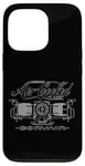 Coque pour iPhone 13 Pro Corvair Motor American Air Cooled Classic Cola parodie