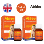 Abidec Multivitamin Drops for Kids 7 Essential Vitamins for Healthy Growth 25ml