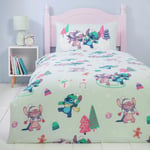 Disney Lilo & Stitch Christmas Kids Bedding Set - Single