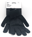 NikeGloves Knitted Mens Knit Grip 2.0 Black Phone Use Cold Weather Brand New B02