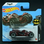 Hot Wheels 2021 Arkham Knight Batmobile GRX86 #8 Hw Batman Neuf Emballage Scellé