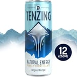 Tenzing Natural Energy Drink, Energy Purely From Plants, Pack Of 12 X 250 Ml