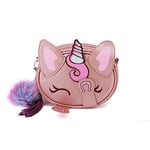 Oh My Pop! Pop! Unicorn-bolso Shy Sac bandoulière, 18 cm, Rose (Rosa)