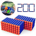 200 Pcs Recharge Éponge Mousse Fléchettes Toy Pour Nerf N-Strike jouet Pistolet