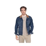 Hurley Oceancare Genny Veste en Jean pour Homme, Denim22, XS