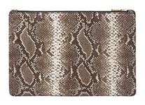 Fossil Gift, Portefeuille à deux volets pour femme, Snake Print, 27.9 0.6 W x 18.4 cm H