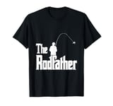 The Rodfather Funny Fisherman T Shirt Sea, Fly Fishing Tee T-Shirt