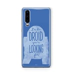 ERT GROUP mobile phone case for Huawei P30 original and officially Licensed Star Wars pattern R2D2 006 optimally adapted to the shape of the mobile phone, case made of TPU