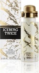 Parfum pour Homme Iceberg Twice gold Pour Him EDT 125ml+ Echantillons Cadeau