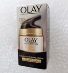 Olay Total Effects Tinted Day BB Cream Touch Of Foundation for all skin type 50g
